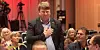 GJENVALGT: Svein Ivar Skodjevåg ble gjenvalgt som forbundssekretær, og takket landsmøtet for tilliten.