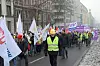Europeisk fagbevegelse har engasjert sterkt i kampen mot sosial dumping. Her fra en demonstrasjon i Brussel i januar i år.