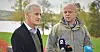 Jonas Gahr Støre og Trygve Slagsvold Vedum.