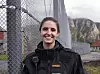 VÆRHARDT: Aleksandra Kuzarevski trives godt med utfordringer og spennende oppgaver på Hustad, men har savnet østlandsværet.