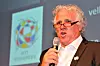 Paddy Crumlin tok salen med storm da han hilste kongressen til Den Nordiske Transportarbeiderføderasjonen i går kveld.