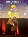 ÅRETS KRAFTKVINNE: Anne-Marte Mehammer (26), ble kåret til «årets kraftkvinne 2024» 4. februar.
