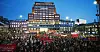 Om lag 8000 deltok i markeringen på Youngstorget.