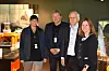 INDUSTRISATSING: Hilde Karlsen (t.v.) og Atle Teigland er konserntillitsvalgte i Aker Solutions. Oscar Graff og Astrid Skarheim Onsum er henholdvis direktør for CO2-håndteringen og sjef for havvindsatsingen i Aker Solutions.