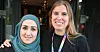 ENGASJERTE: Sahar Habibi (27, t.v.) og Elise Lerfald er forslått inn i NTL Skatt og DFØs styre, og er klare for å gire opp satsingen på unge.