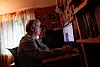 MANGE TIMER: Fra dette rommet 'teppebomber' Lundeng sosiale medier.
