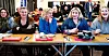 Tonje, Mona, Linda, Rita og Ingrid jobber sammen og sitter på første rad under pensjonskurset på Røros. Flere av dem sier de akkurat har begynt å spare penger – eller lover seg selv å starte snart.