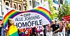 Bildet er fra Pride-paraden i Oslo 2019.