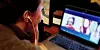 POPULÆRT: Videokonferanse har fått en oppsving. her fra 'virtuell café' via Facebook.