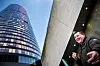 Andrzej utenfor Sky Tower.