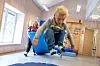 STUDIEPOENG FRA FAGSKOLE: Barne- og ungdomsarbeider Hilde Åsen tok faget «Barn med særskilte behov» over to år på kveldstid.