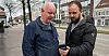 Leder for Fellesforbundets klubb i Boreal Buss avdeling Kristiansand, Borko Vulin (til høyre) og leder for Agder Transportarbeiderforening, Jan Erik Aksnes, synes YTF har gjort det for komplisert å melde seg ut av Yrkestrafikkforbundet.
