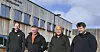 Yrkesfaglærere ved Røros videregående skole fikk et solid lønnsøft i årets mellomoppgjør. Fra venstre Lars Tore Grytbakk, Arvid Svendsen. Vidar Støvne og Per-Erik Heksem.