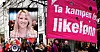 Kampen om likelønn handler også om kampen for heltidsstillinger, skriver førstesekretær i LO, Julie Lødrup. Her innfelt over 8. mai-toget i Trondheim i 2020.