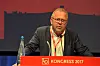 PÅ TALERSTOLEN: Jan Olav Andersen er skremt av innleietendensen på byggeprosjekter i Oslo og Akershus.