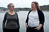 FAGFORENNGSSTØTTE: Forbundssekretær Guro Vadstein (t.v.) i NTL forklarte seg om NTLs standpunkt og side, og var partshjelp i saken. På tilhørerbenken satt leder i NTL Domstolene, Kristin Tollefsen. NTL støtter anken.