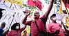 ENDRING: Demonstranter vil ha president Jair Bolsonaro ut av regjeringskontorene i Brasil. Etter valget i oktober får de svar på om Luiz Inácio Lula da Silva overtar.