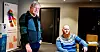 Klubbleder på Aker Solution på Stord, Finn Madssen jr. (til høyre). Her sammen med leder i avdeling 118 Hardanger Sunnhordland i Fellesforbundet.