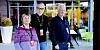 VETERANER: De tidligere forbundslederne Rita Bråthen (65), Roar Øvrebø (75, i midten) og Stein Olav Erlandsen (66) følger med under landsmøtet til NFF.