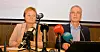 Finanspolitisk talsperson Rigmor Aasrud og Ap-leder Jonas Gahr Støre la fram partiets alternative budsjett.
