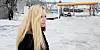 ALENE PÅ JOBB: Silje Tangen har opplevd å bli ranet når hun jobbet alene på bensinstasjonen.