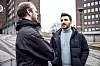Siavash Mobasheri til høyre