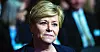 Finansminister Siv Jensen nøyer seg med en formaning om høyere innskuddsrente i bankene.