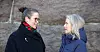 MØRKE SKYER: Med en svært omskiftelig sikkerhetspolitisk situasjon, mener NTL-leder Kjersti Barsok (t.v.) og SV-leder Kirsti Bergstø at Norge ikke kan basere sin statlige skylagringstjeneste på utenlandske selskaper med profittformål.