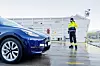 ELBILTRAFIKK: Sambandet Molde – Vestnes.er ett av de mest trafikkerte strekningene på E39. Jon Arne Aarøe er matros ombord.