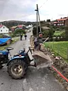 OKTOBER: Jan Egil Bjørdal i sving i Lædre.