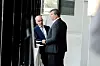 I samtale med finansminister Jan Tore Sanner (H).