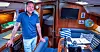 GOD PLASS: Båten til Eirik Viken er en Bavaria 38 som han har bodd i de siste tre årene.