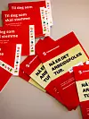 STEMME: Medlemmene får materiell med gode grunner til å stemme i valget.