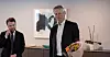 Hans Christian Holte ble utnevnt til ny arbeids- og velferdsdirektør 17. april 2020. Da hadde koronakrisen vart over en måned allerede. Arbeids- og sosialminister Torbjørn Røe Isaksen (H) til venstre.