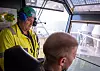 VERN: Arbeidet med å gjøre nattevaktene så skånsomme som mulig, har vært viktig i en årrekke for hovedverneombud Jan Inge Oen (t.v.). Det kommer blant annet kranfører Arild Kvalvik Utne til gode.