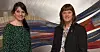 LO Stat-nestleder Lise Olsen (t.h.) og Spekter-direktør Anne-Kari Bratten ble enige i de sentrale Spekter-forhandlingene natt til onsdag.