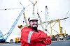 LANSERER: Stian Sagvold på Aker Verdal er en av de tillitsvalgte som vil løfte industrien ved å få Steffen Høiland inn i forbundsledelsen i Fellesforbundet.