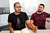 ØKTE TILLEGG:  Regionleder Fawsi Adem og fagforeningsleder John Thomas Suhr mener dagens tillegg for arbeid på natt og søndag ikke er gode nok.