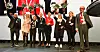 Slik så det ut da LOs ledelse ble valgt på forrige kongress. Hvem kan juble sammen etter valgene på LO-kongressen torsdag.