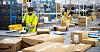 ETABLERING: Det er snart et år siden Amazon kom til Sverige, men de driver ikke selv lagerhusene. Enn så lenge er det tyske Kuehne+Nagel som gjør det ,og de ansatte har en tariffavtale.