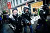 FORBANNET: Her demonstrerer Arve Bakke mot vikarbyrådirektivet. Da det ble innført, fikk Fellesforbundet likebehandling inn i tariffavtalen som en sikkerhet. Derfor er det svært viktig for forbundet hva som blir utfallet i Arbeidsretten i saken om innleiebedriftens plikt og de tillitsvalgtes rettigheter.