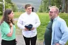 Ungdomsleder Sandra Åberg Kristiansen og leder Jan Olav Andersen i EL og IT Forbundet inviterte AUF-nestleder Gaute Børstad Skjervø til å fortelle om hva han selv opplevde på øya 22. juli 2011.