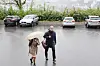 REGN: Også Ola Elvestuen måtte trosse været.