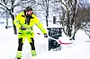 SNØMÅKING: – Det er ikke det jeg er aller mest glad i, nei, innrømmer veivokteren.