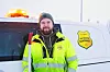 KLAR BESKJED: – Ha is i magen og tenk at når det er sånt vær, så tar jobben vår litt lengre tid, er Tom Ronnys råd til den som står og er litt småsur den første dagen med ekstremvinter.