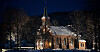 Bispedømmene må nedbemanne med totalt 30 årsverk på grunn av stram økonomi i Den norske kirke. Her fra Sørkedalen kirke i Oslo.