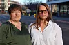 Anita Ingjerd og Karoline Seheim driver gruppetilbudet sammen.