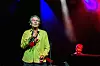 Ian Gillan, i bakgrunn Don Airey.