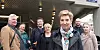 ENIGHET: Forhandlingsleder Peggy Hessen Følsvik og resten av LOs forhandlingsdelegasjon ble enige med Finans Norge om et  generelt tillegg på 0,65 prosent.