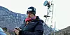 BJØRN AMUNDSEN: Her på befaring i ved telesentralen i Lærdalsøyri etter storbrannen i 2014.